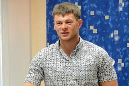 Иван Штыль на встрече с ребятами 